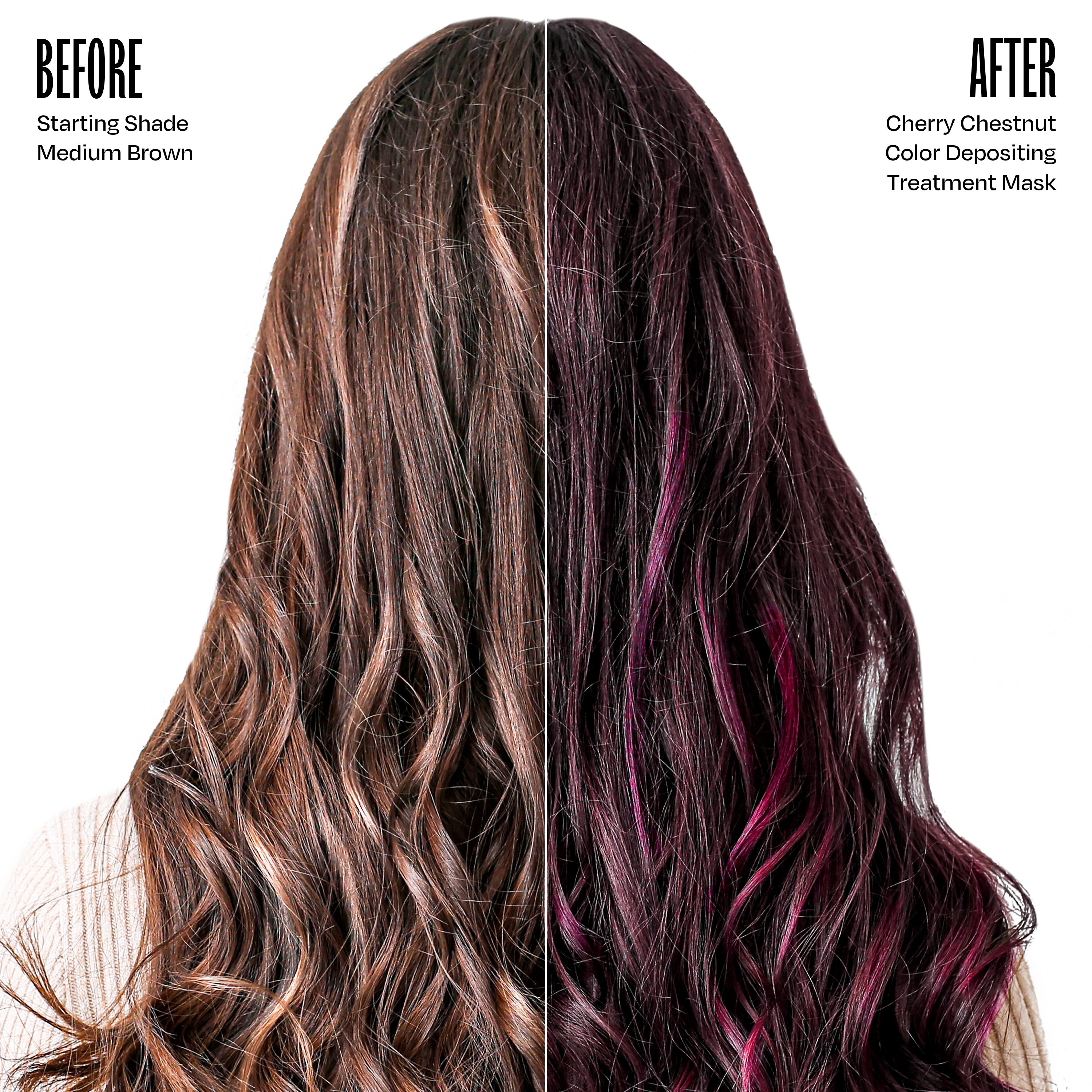 Comparison of curly hair with and without daily conditioner over 3 weeks.