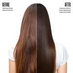 Comparison of curly hair with and without daily conditioner over 3 weeks.