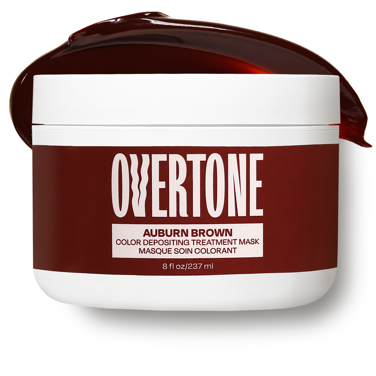 Auburn Brown Color Depositing Treatment Mask | Semi-Permanent Hair Color by Overtone