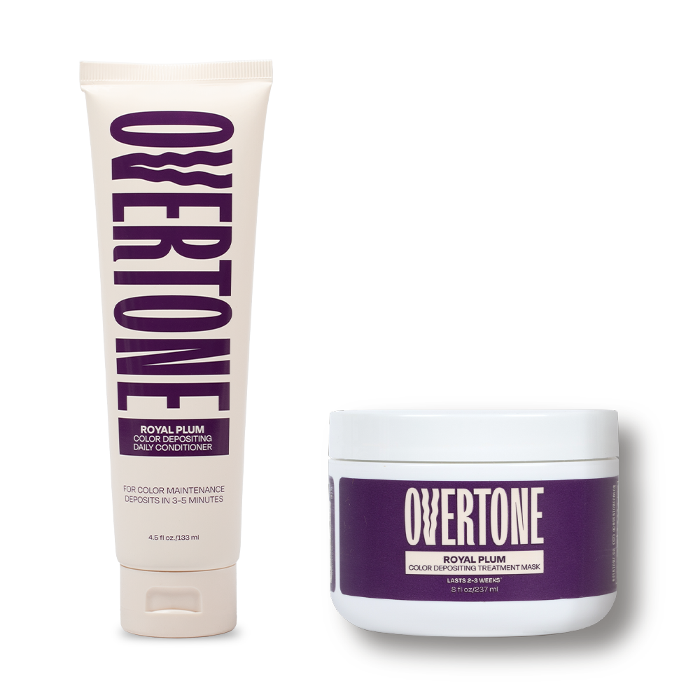 Overtone Purple popular for Brown Hair Bundle