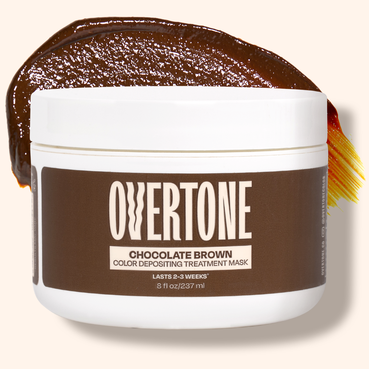 Chocolate Brown Color Depositing Treatment Masks