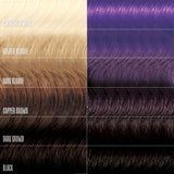 Comparison of curly hair with and without daily conditioner over 3 weeks.