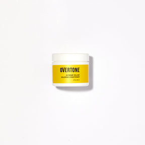 Overtone extreme yellow hair coloring conditioner sample