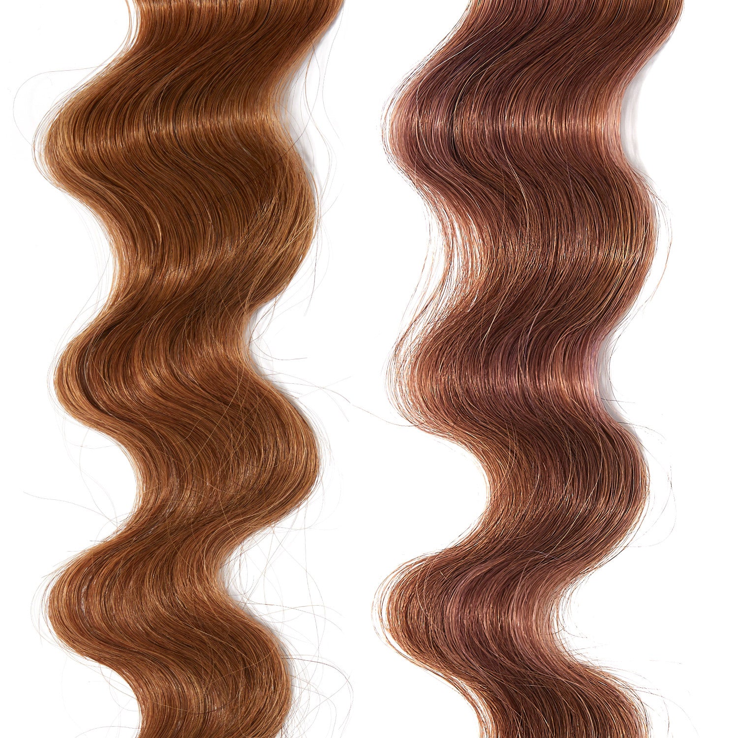 pastel purple hair color on red hair