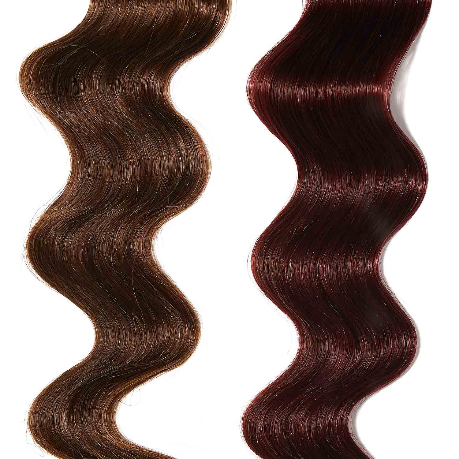 rose gold hair color for brown on medium brown hair
