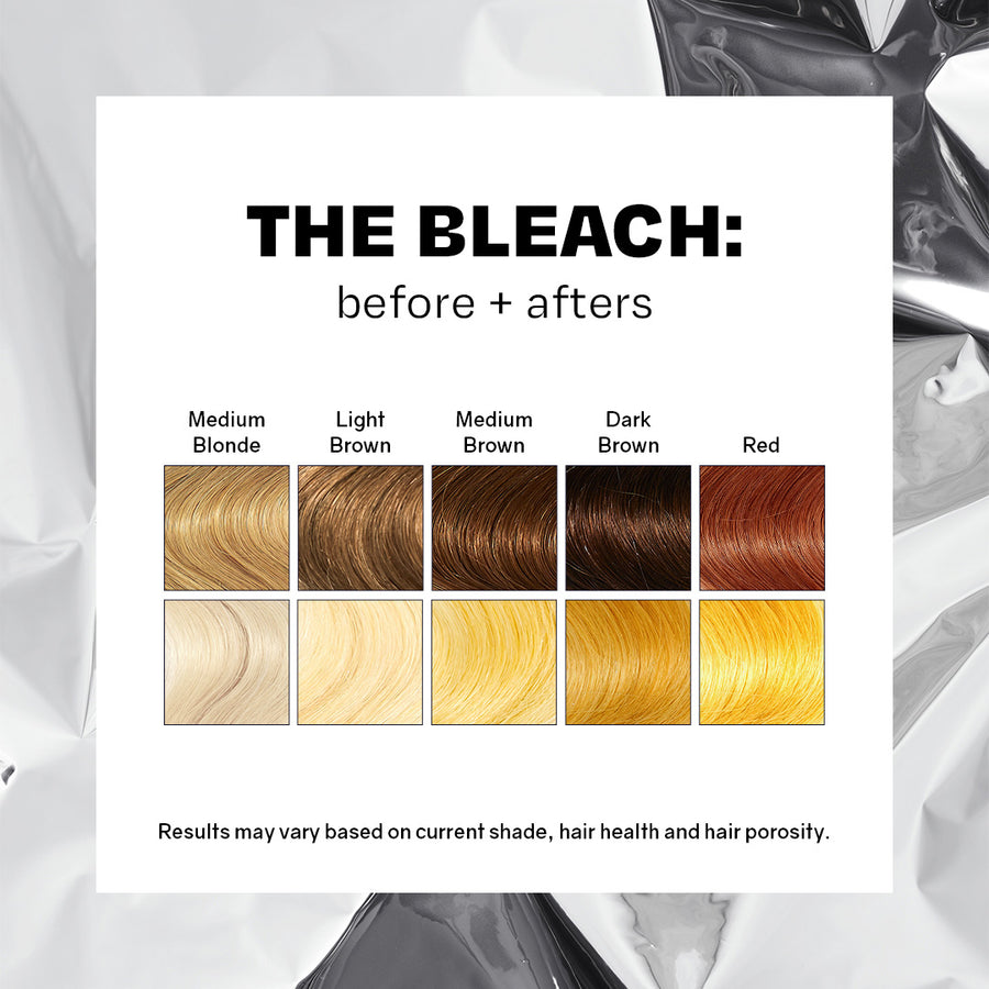 Bleach for Hair - Lightening System | oVertone.co Hair Care