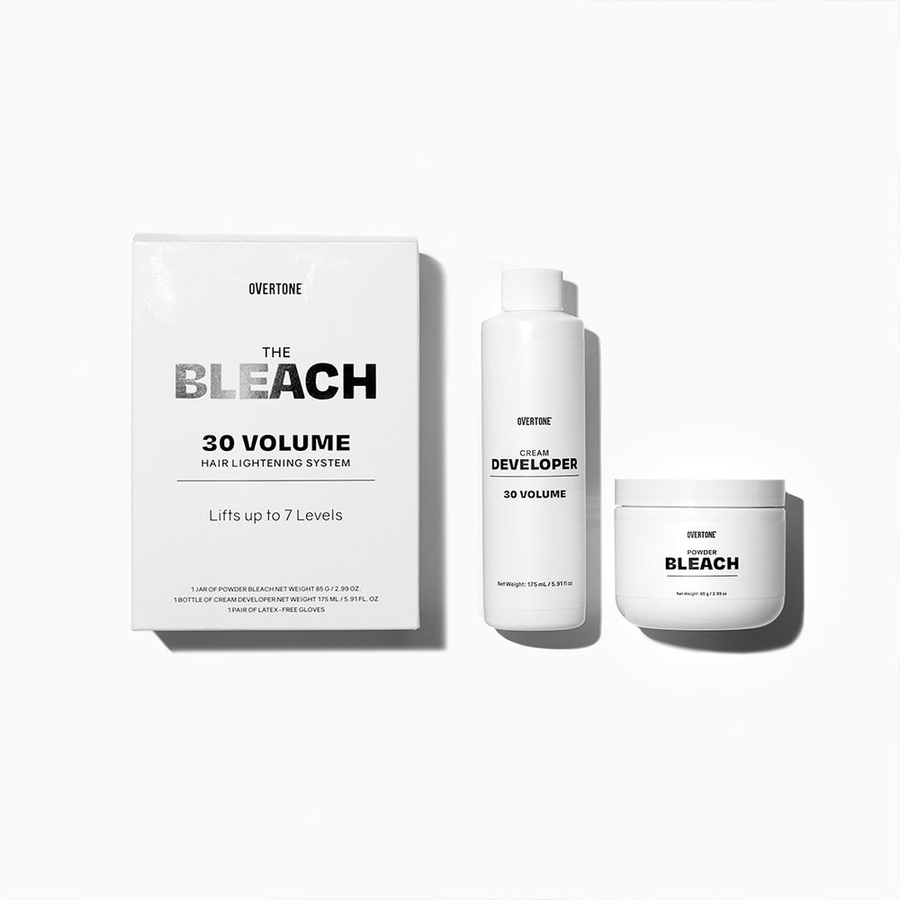 Bleach for Hair - Lightening System | oVertone.co Hair Care