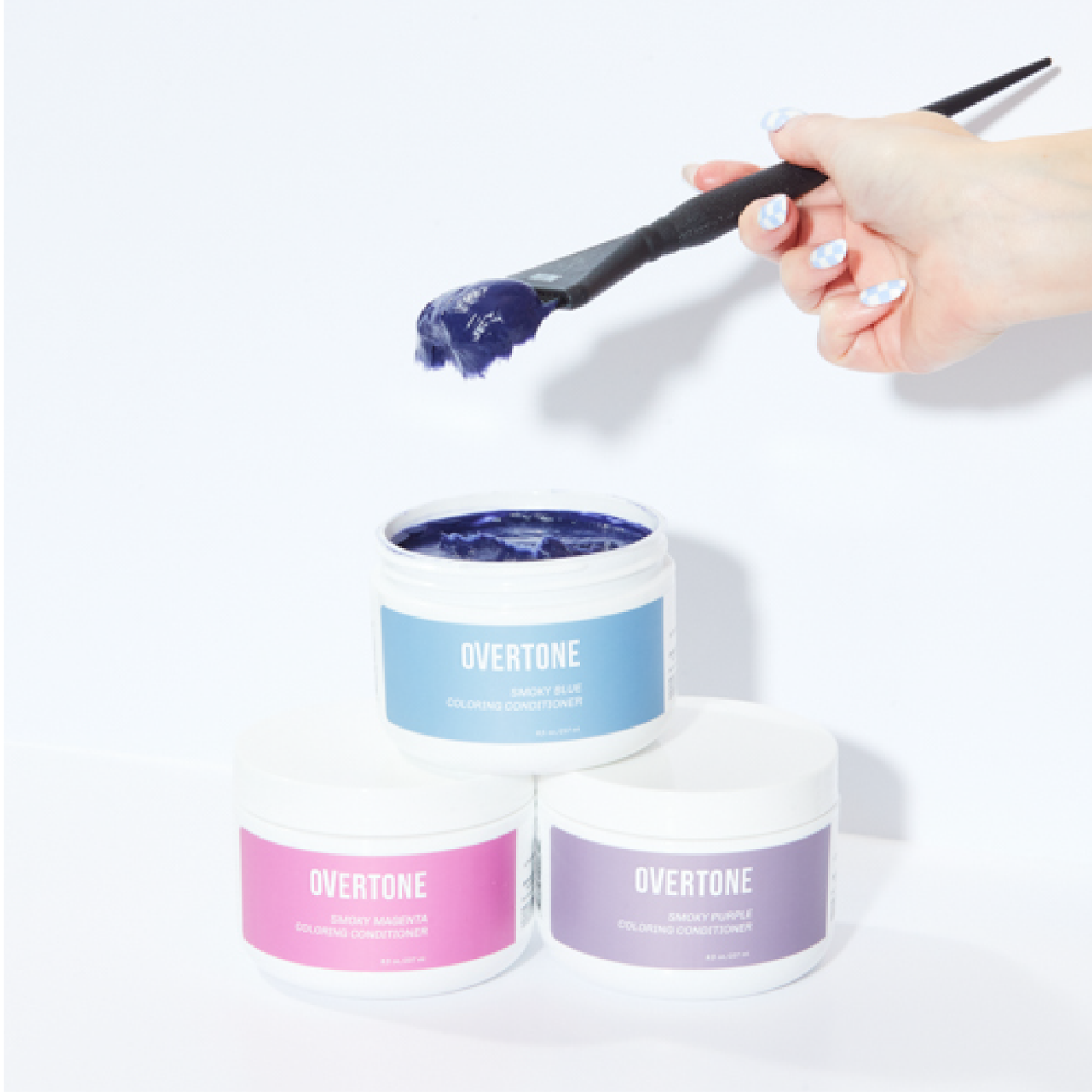 Smoky Blue Coloring Conditioner | oVertone Haircare