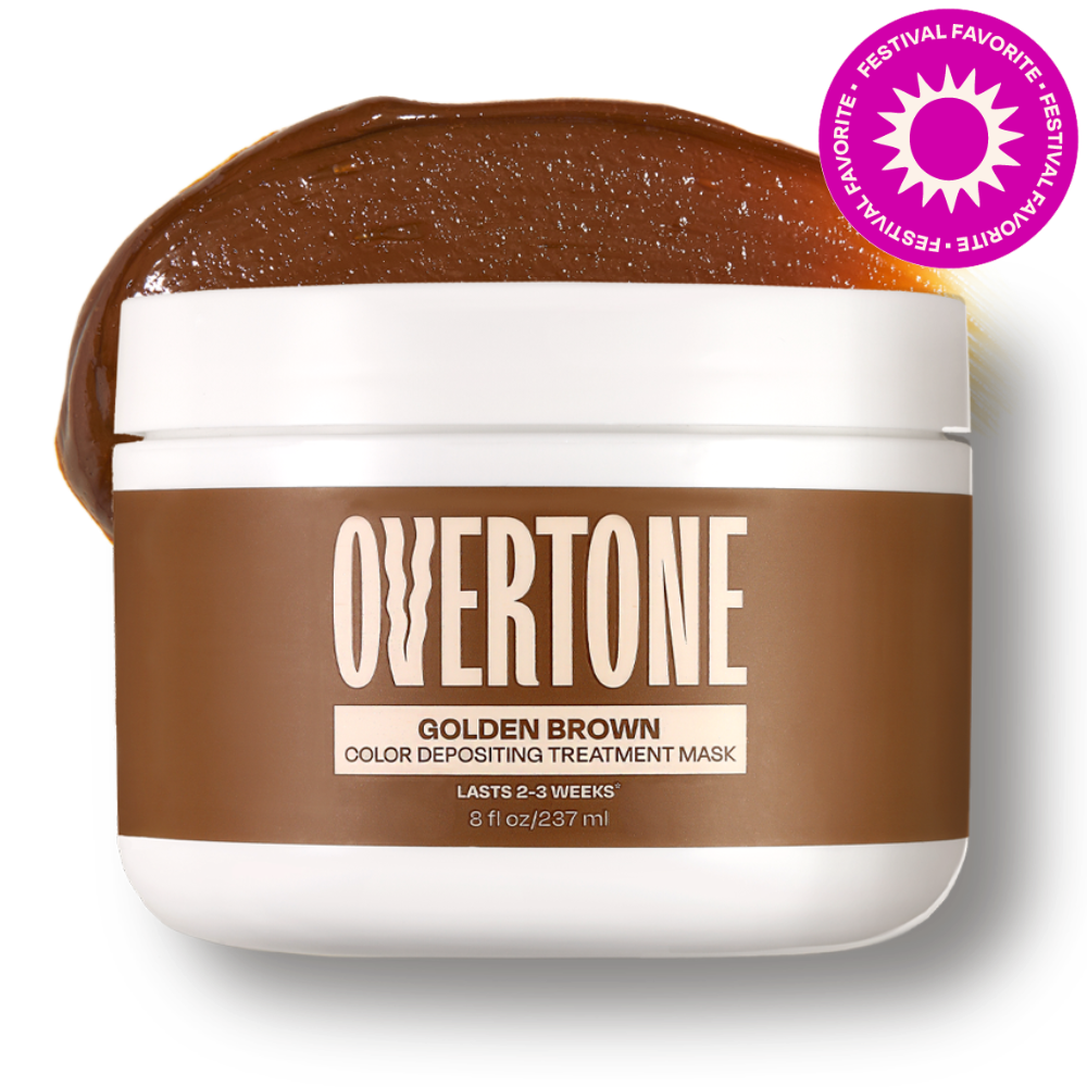 Golden Brown Color Depositing Treatment Mask