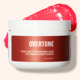 Rose Gold for Brown Hair Coloring Conditioner