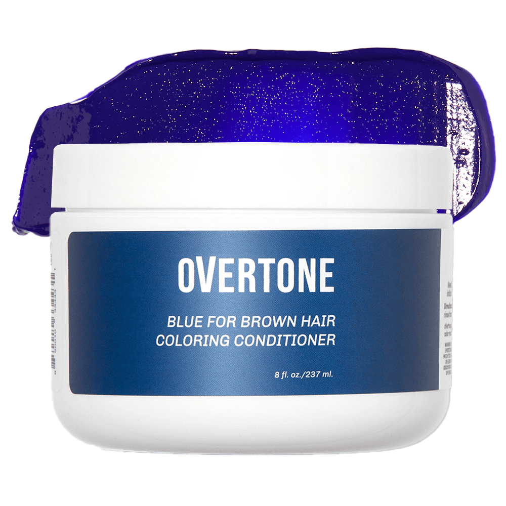 Blue for Brown Hair Coloring Conditioner