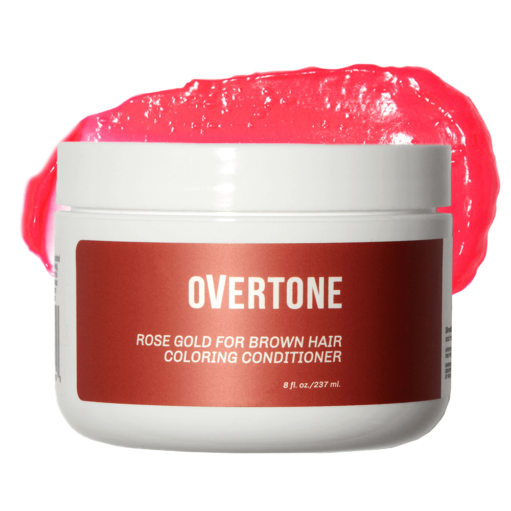 Rose Gold for Brown Hair Color | oVertone Haircare
