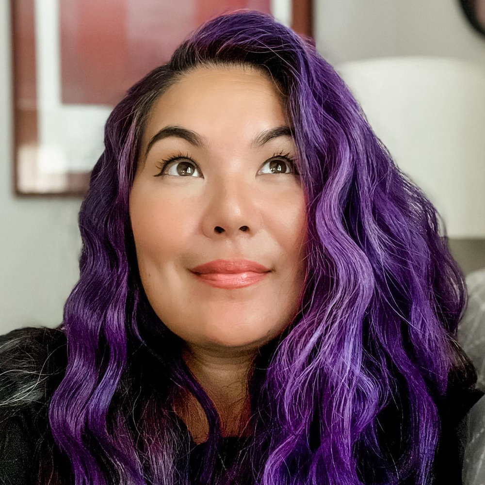 Vibrant Purple Coloring Conditioner