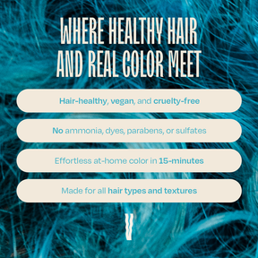 Vibrant Teal Coloring Conditioner