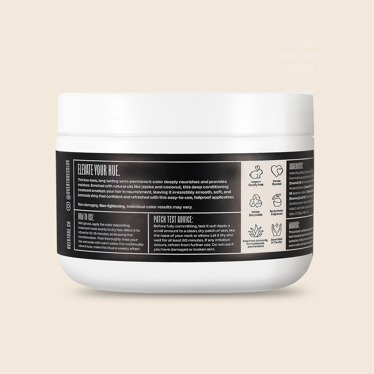 Rich Black Coloring Conditioner