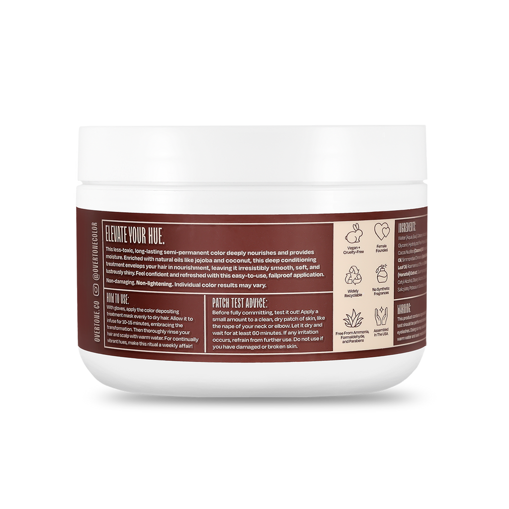 Cherry Chestnut Color Depositing Treatment Mask