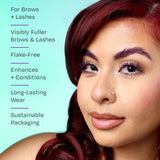 The Color Wink: 2-In-1 Lash and Brow Makeup - Violet