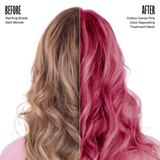 Cotton Candy Pink Color Depositing Treatment Mask