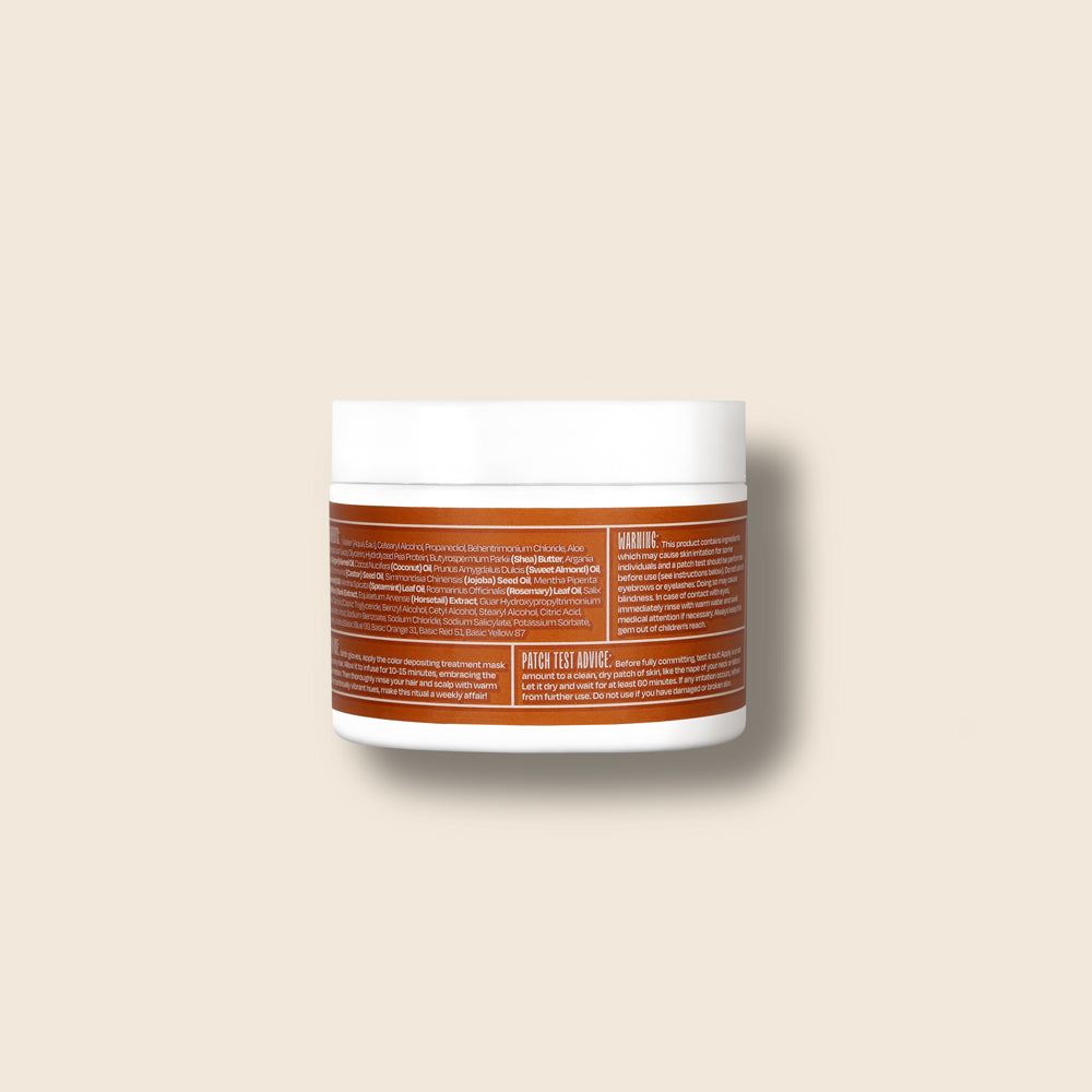 Golden Copper Color Depositing Treatment Mask