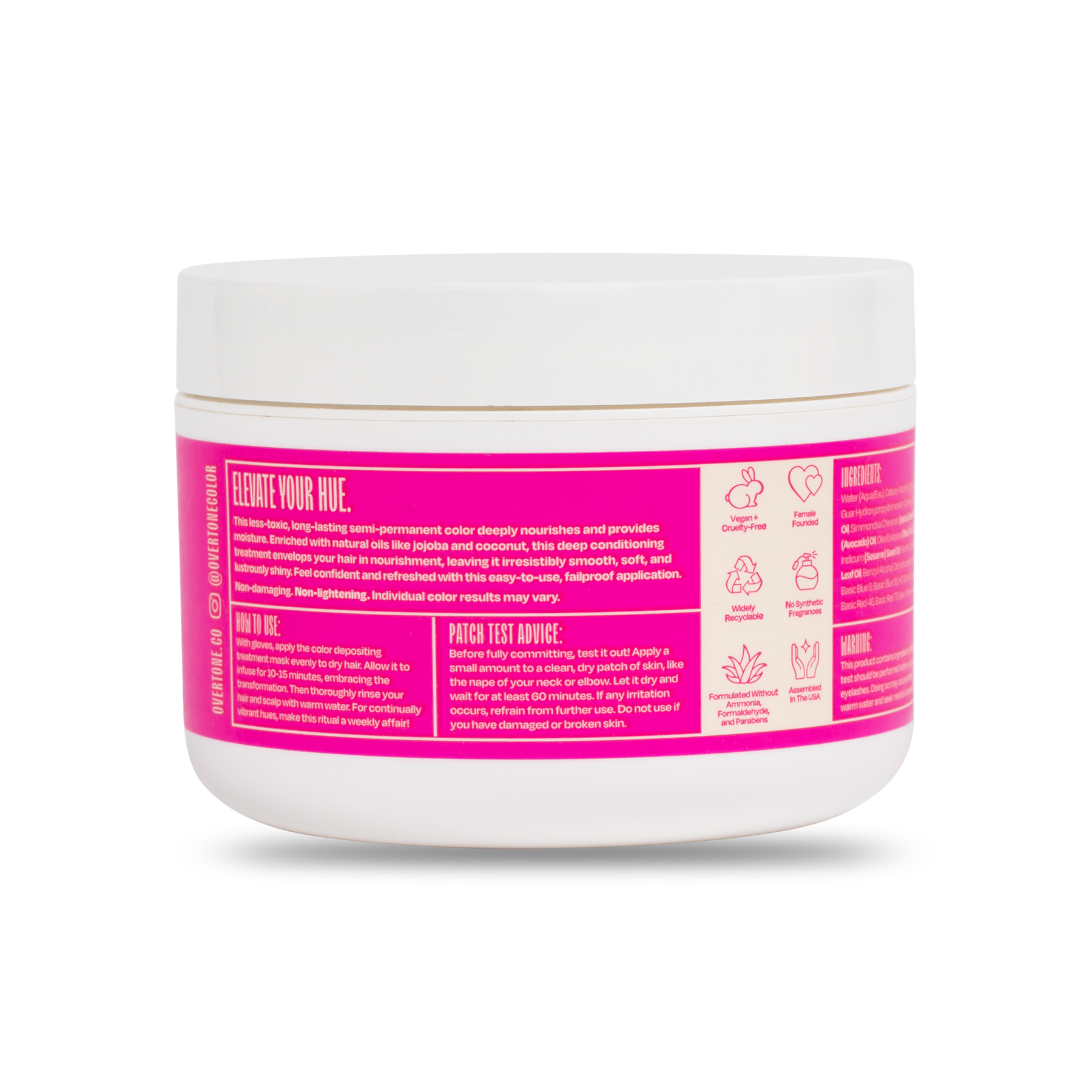 Magenta Majesty Color Depositing Treatment Mask