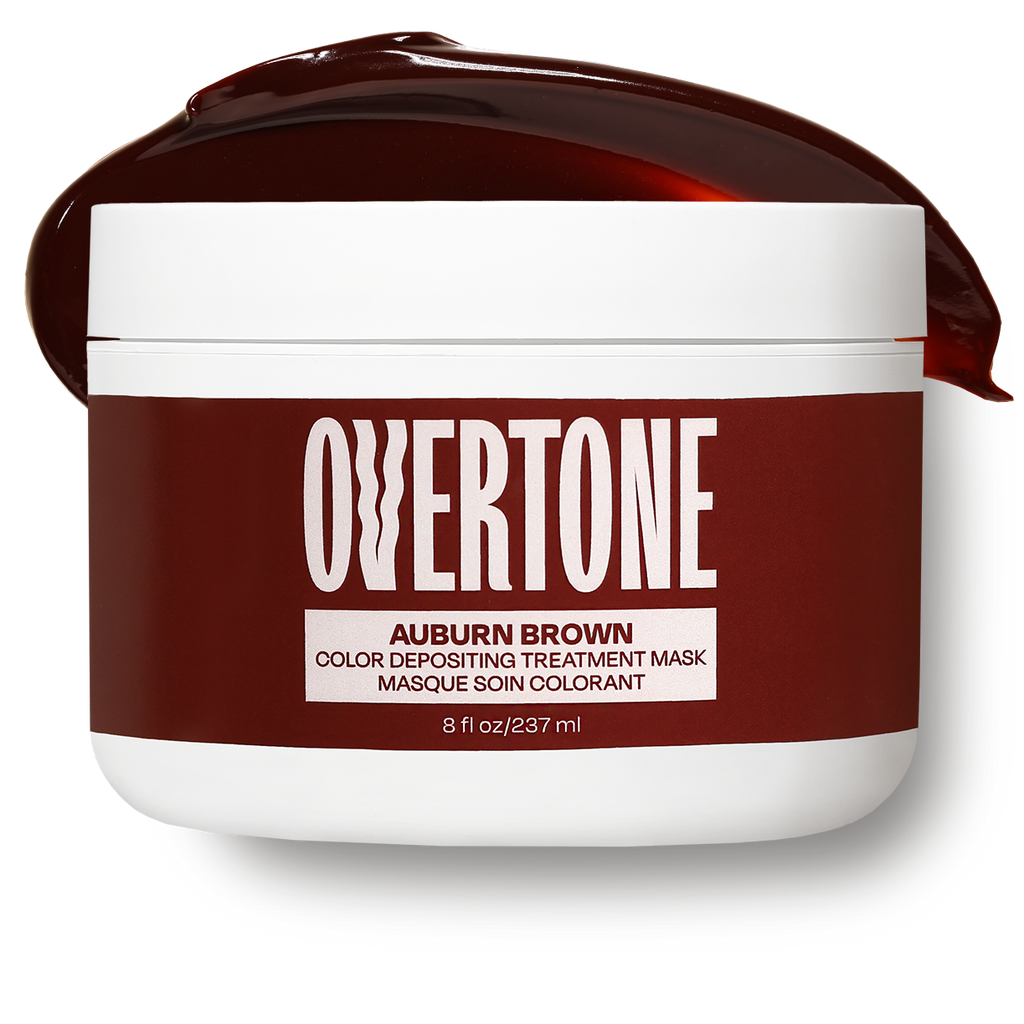 Auburn Brown Color Depositing Treatment Mask | Semi-Permanent Hair