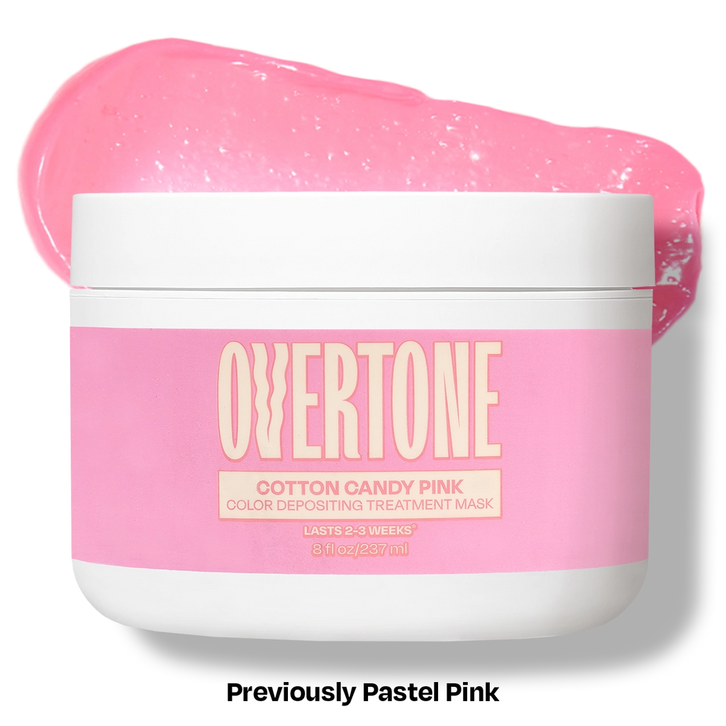 Cotton Candy Pink Color Depositing Treatment Mask