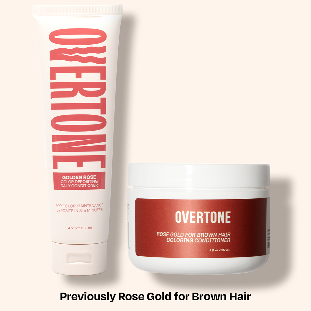 Rose Gold for Brown Hair Healthy Color Duo
