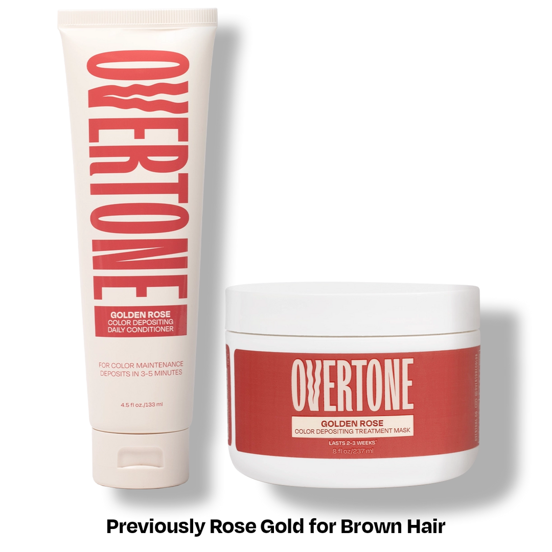Rose Gold for Brown Hair Healthy Color Duo