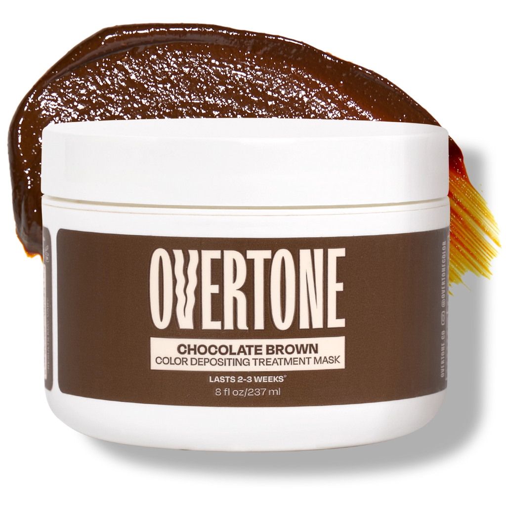 Chocolate Brown Color Depositing Treatment Mask