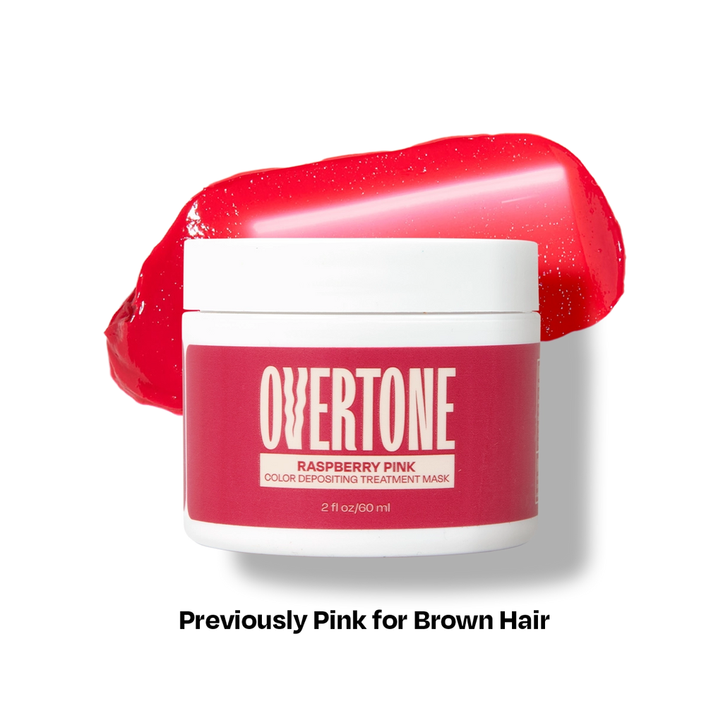 Raspberry Pink Hair Color Depositing Treatment Mask