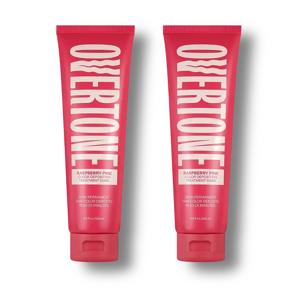 Raspberry Pink Hair Color Depositing Treatment Mask