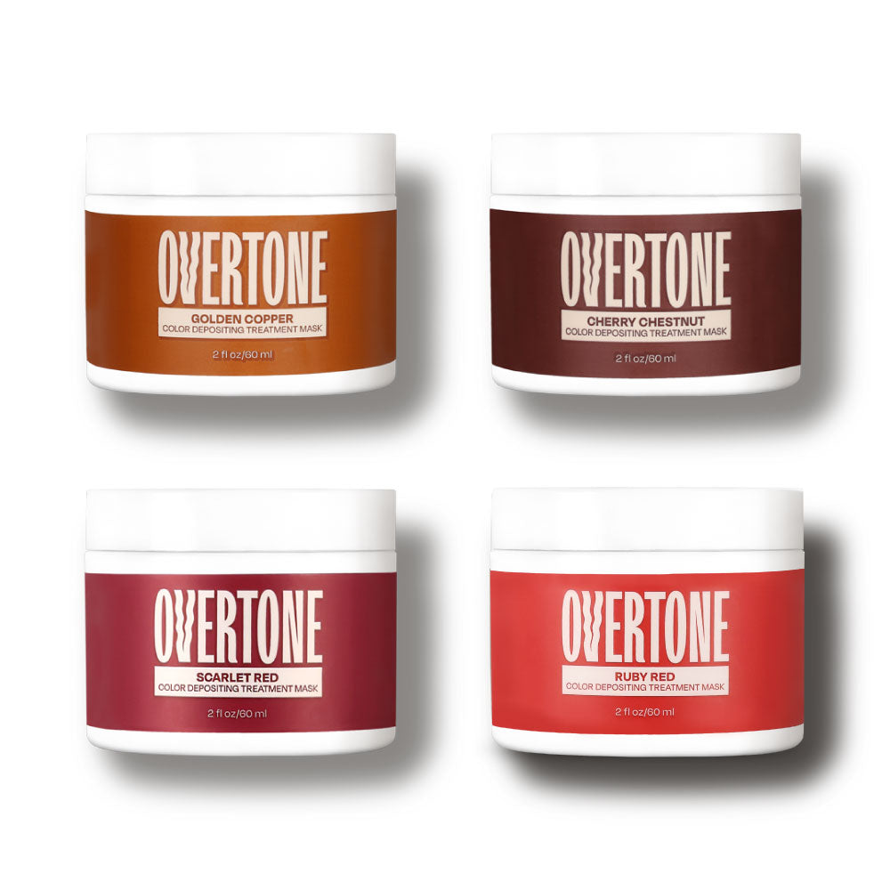 Natural Red Hair Color Sample Pack