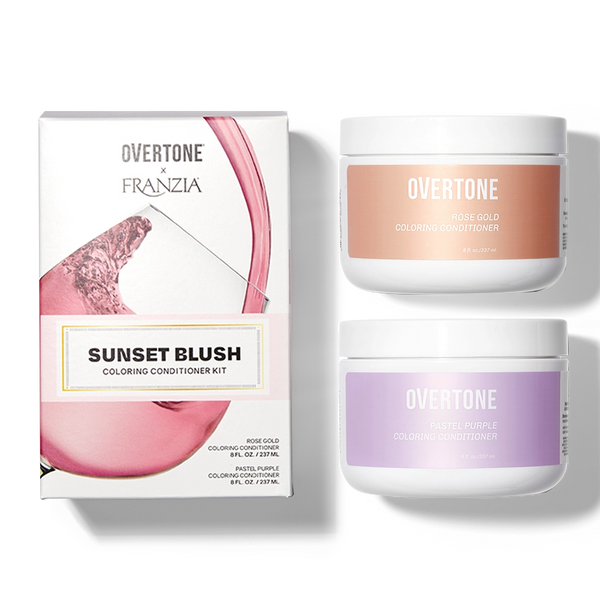 oVertone x Franzia Sunset Blush Kit | Semi-Permanent Hair