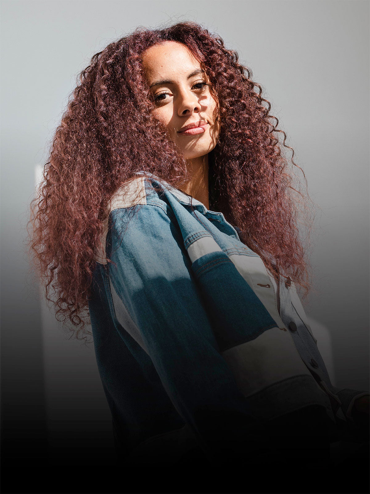 CELEBRATE CURLS WITH <br>
AWARED-WINNING COLOR + CARE
