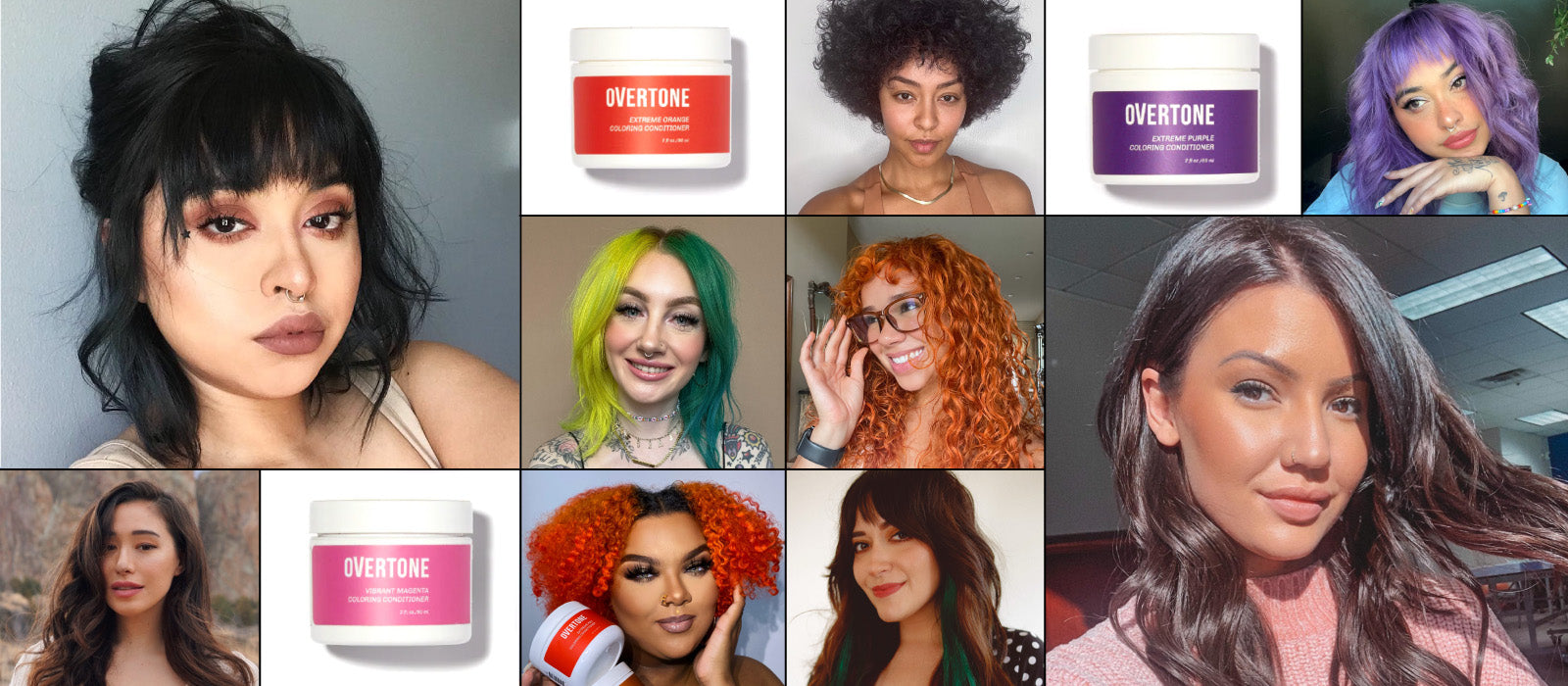 Overtone hair color depositing conditioner banner desktop