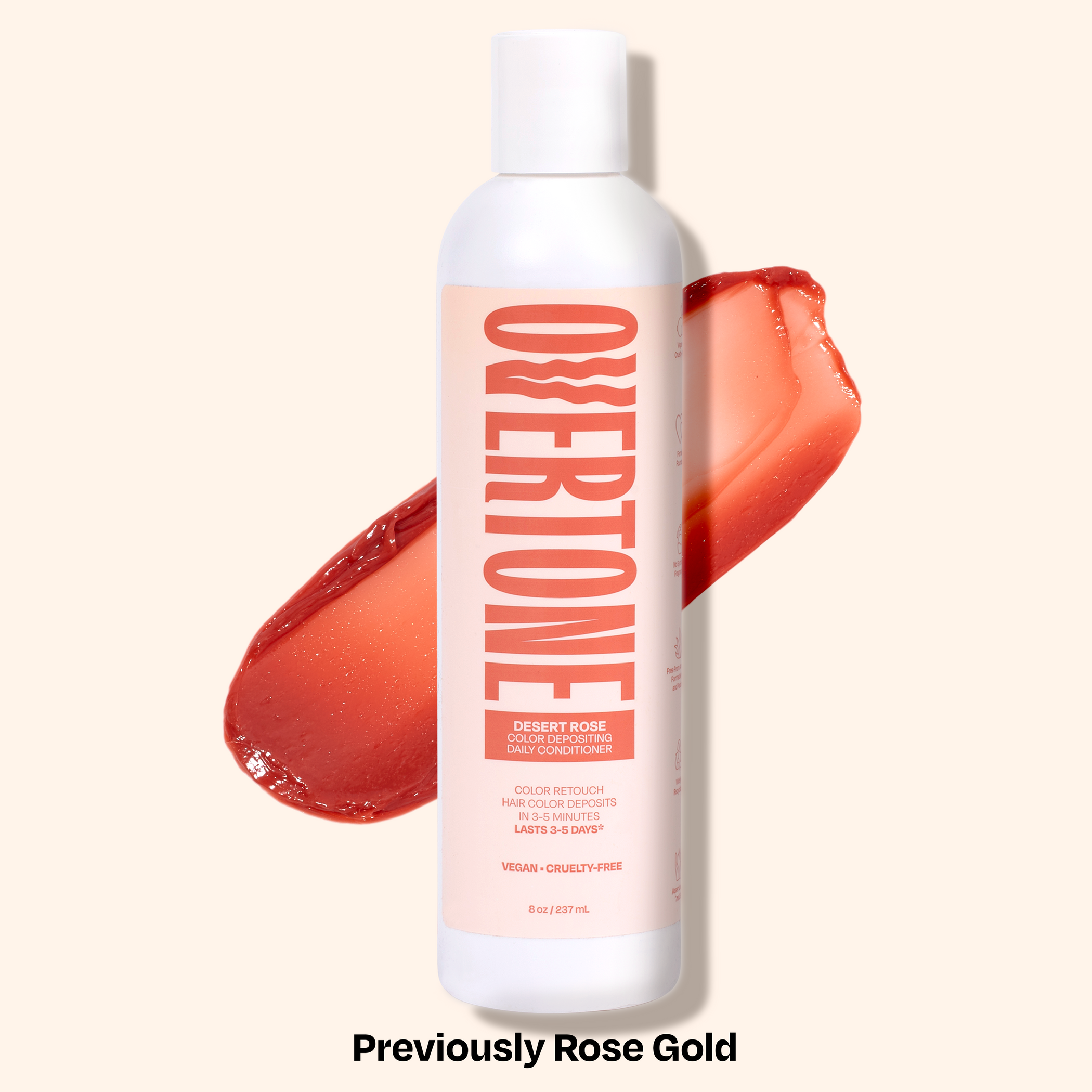 Original Rose Gold Hair Color Conditioner | oVertone ??? oVertone Color