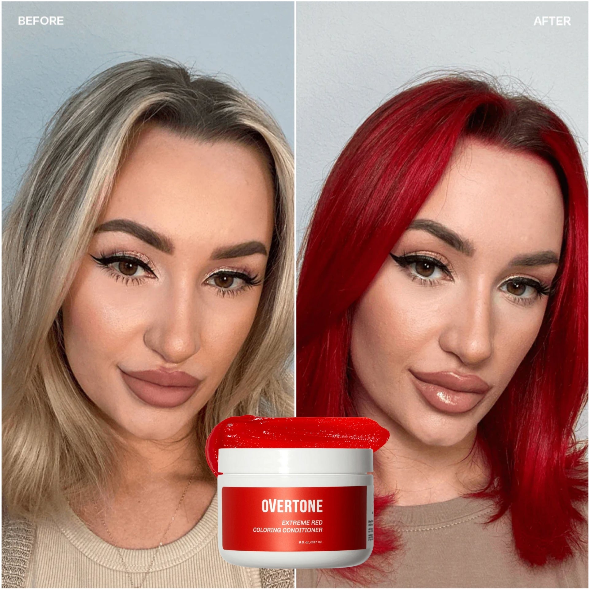 Lift, Tone & Color Kit | Semi-Permanent Hair Color & Care by Overtone ...