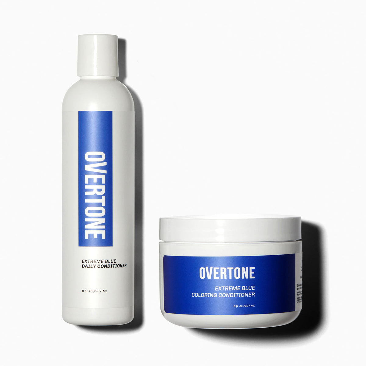 oVertone Extreme Blue Hair Coloring Conditioner and Daily Conditioner