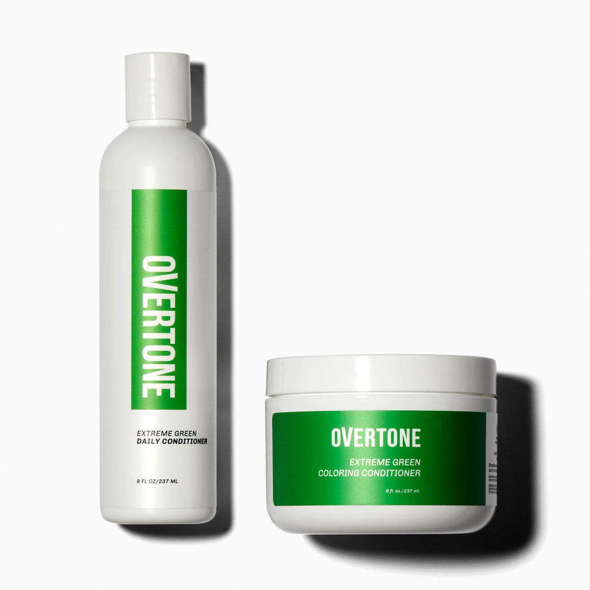 oVertone Extreme Green Coloring Conditioner and Daily Conditioner