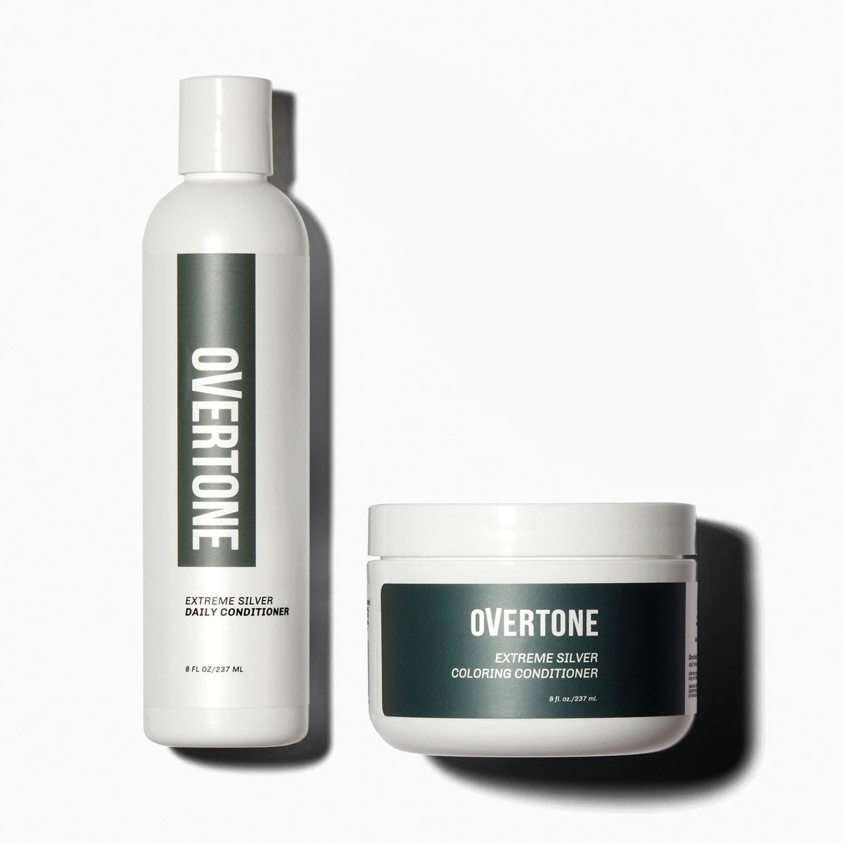 oVertone Extreme Silver Coloring Conditioner and Daily Conditioner