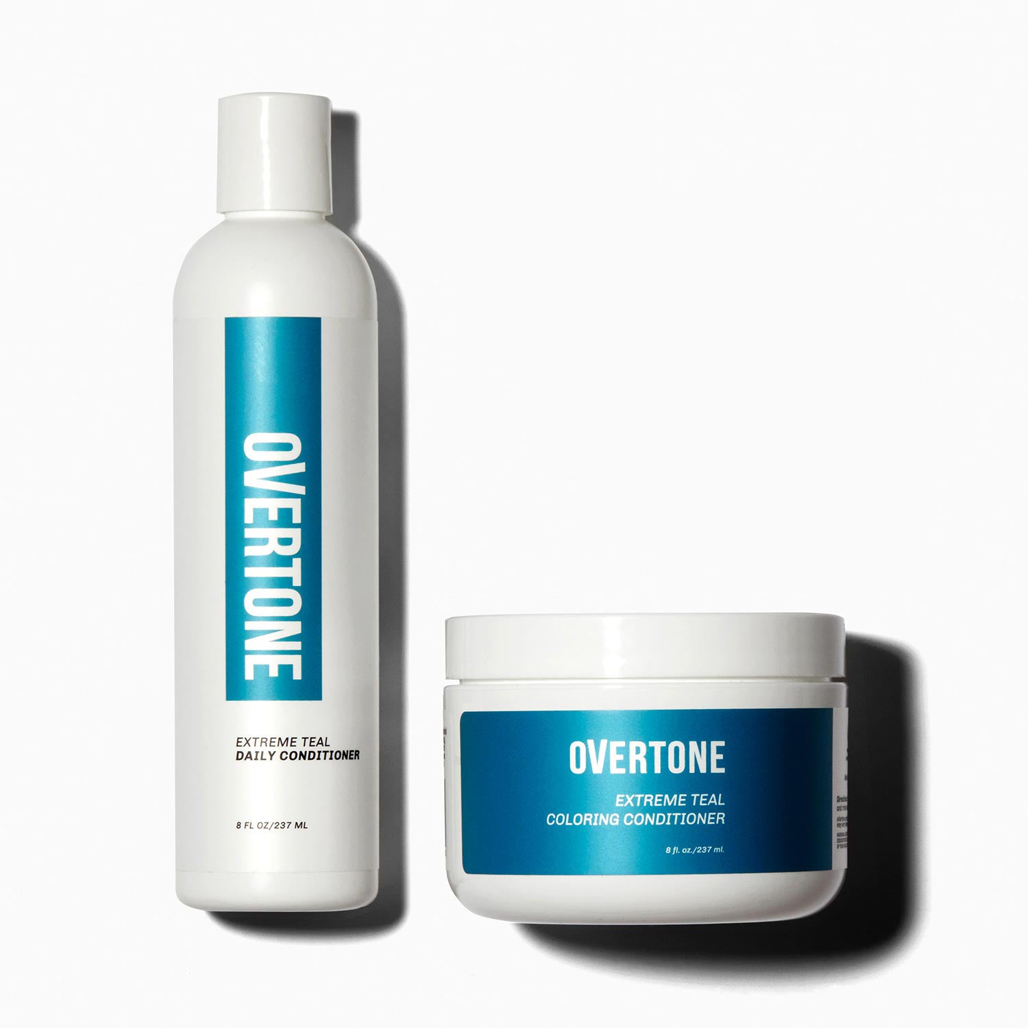 oVertone Extreme Teal Coloring Conditioner and Daily Conditioner