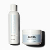 oVertone Pastel Blue Coloring Conditioner and Daily Conditioner