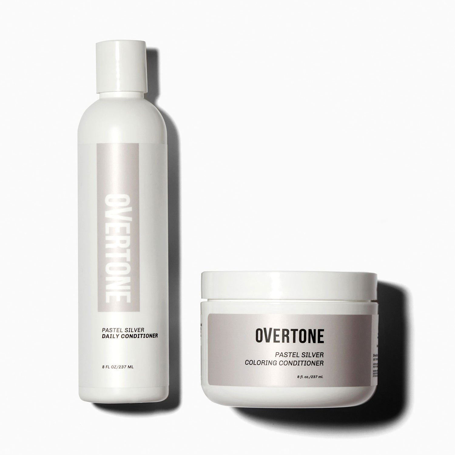 oVertone Pastel Silver Coloring Conditioner and Daily Conditioner