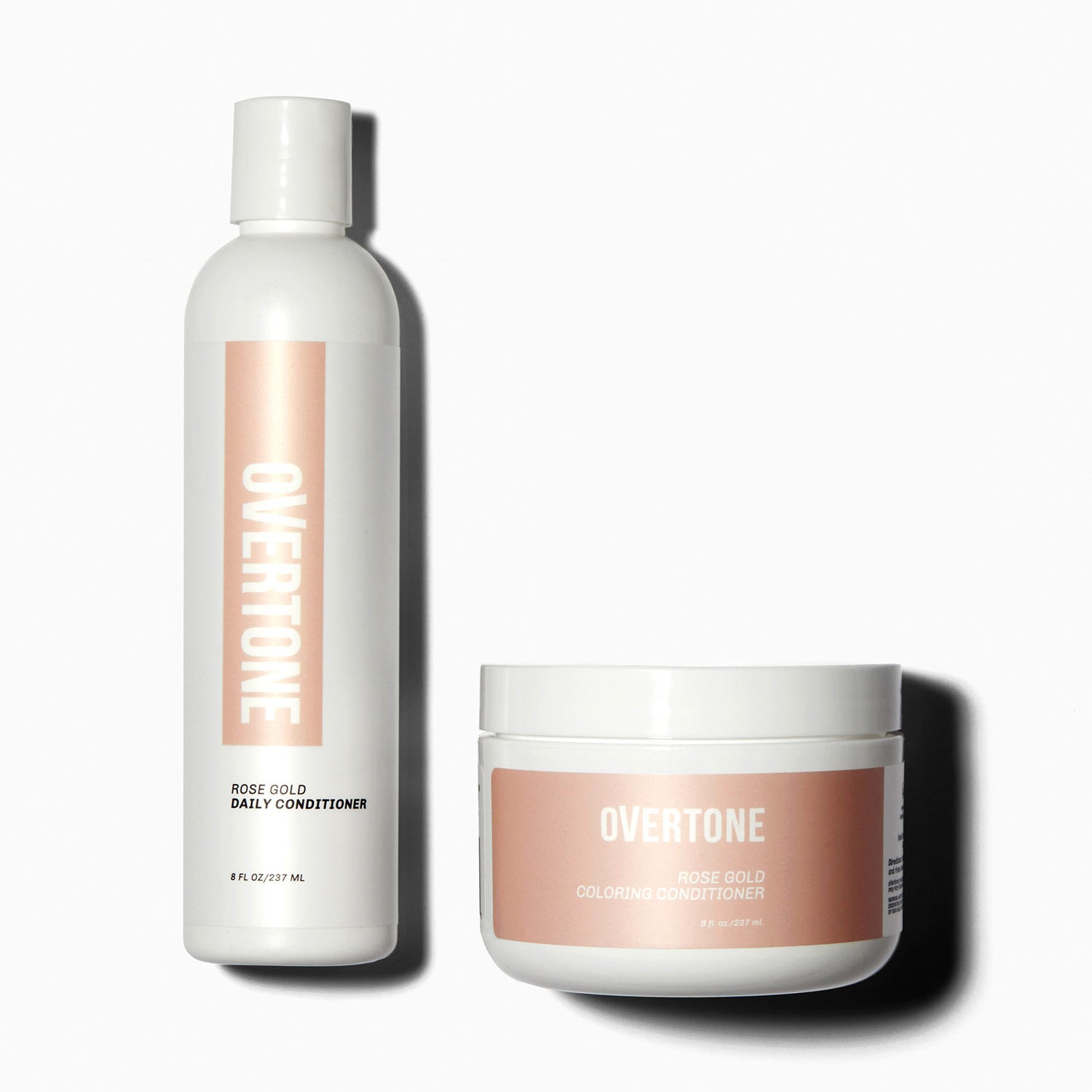 oVertone Original Rose Gold Coloring Conditioner and Daily Conditioner