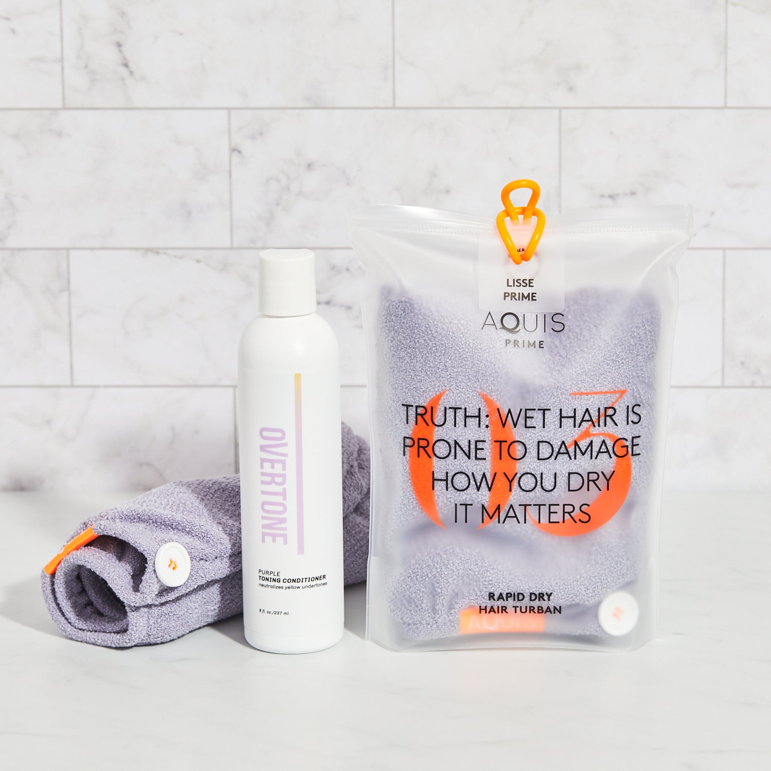 Bleached Hair Essentials AQUIS x oVertone Limited Edition Set