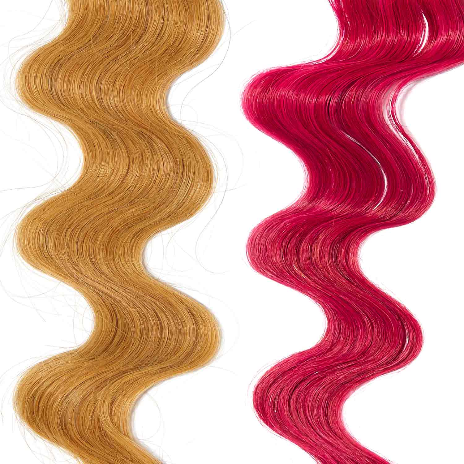 dark pink hair color for brown on medium blonde hair