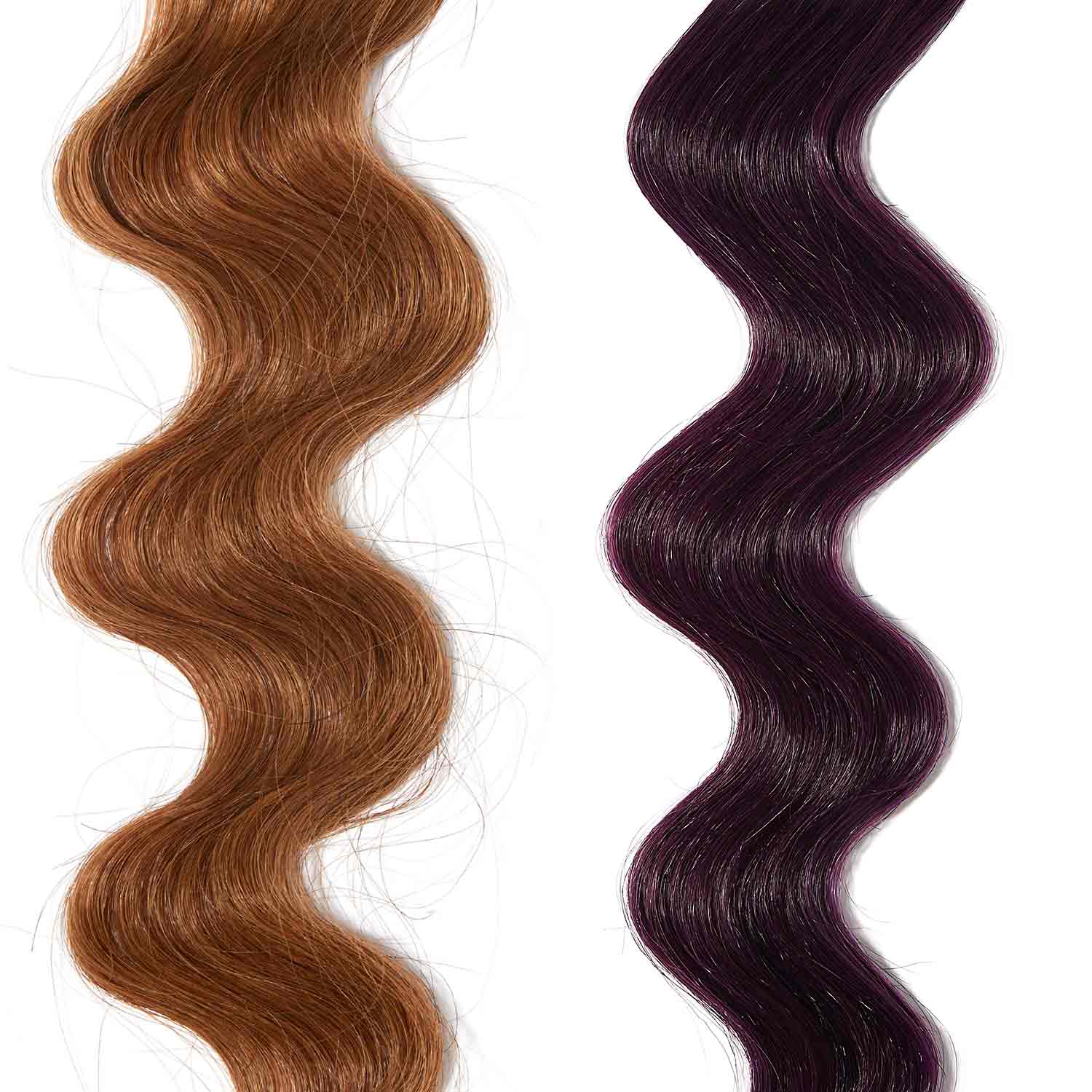 amethyst purple hair color for brown on red hair