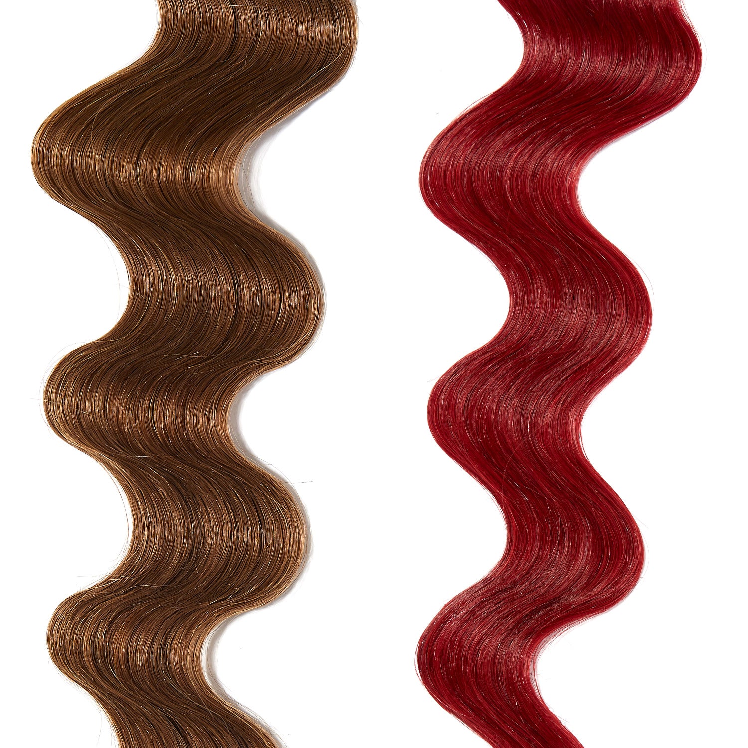 dark red hair color for brown on light brown hair