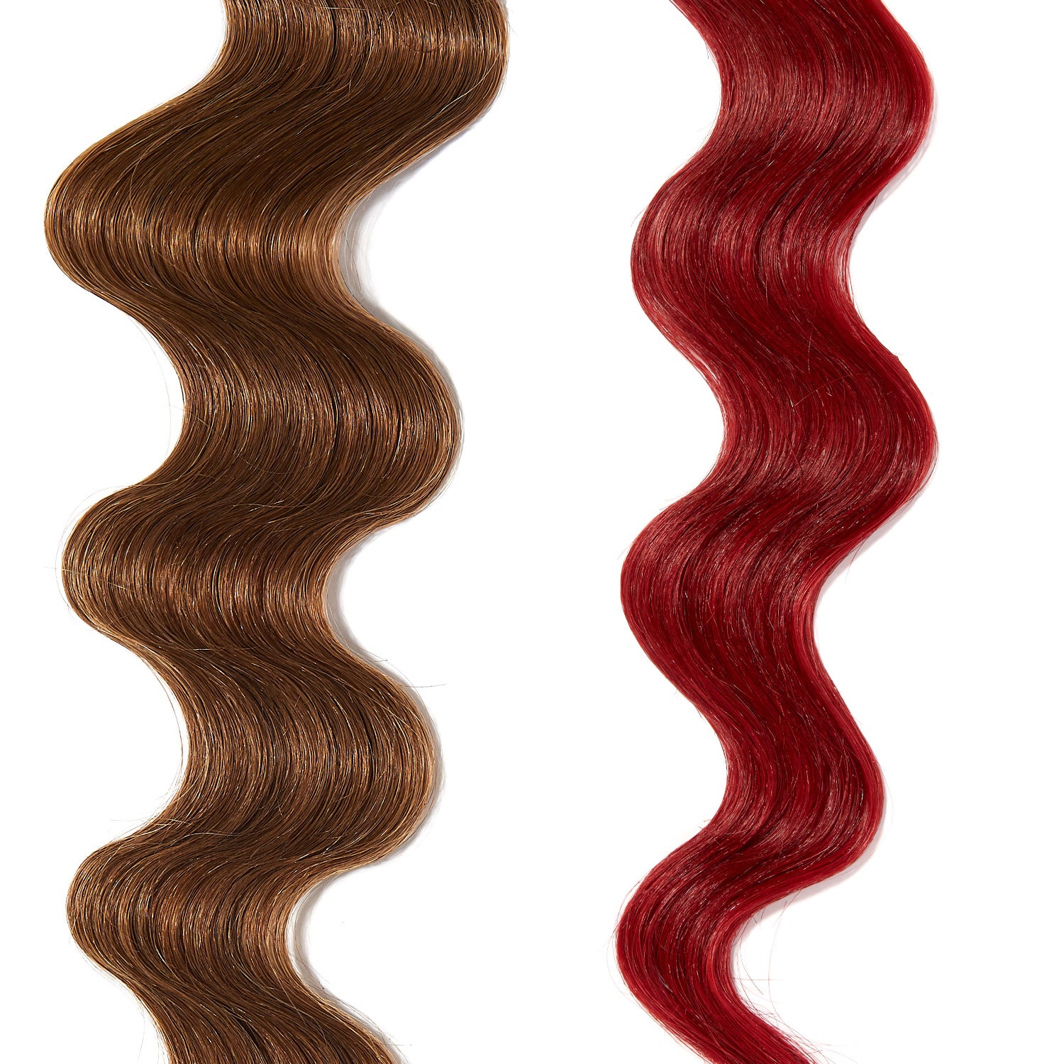 dark red hair color for brown on light brown hair