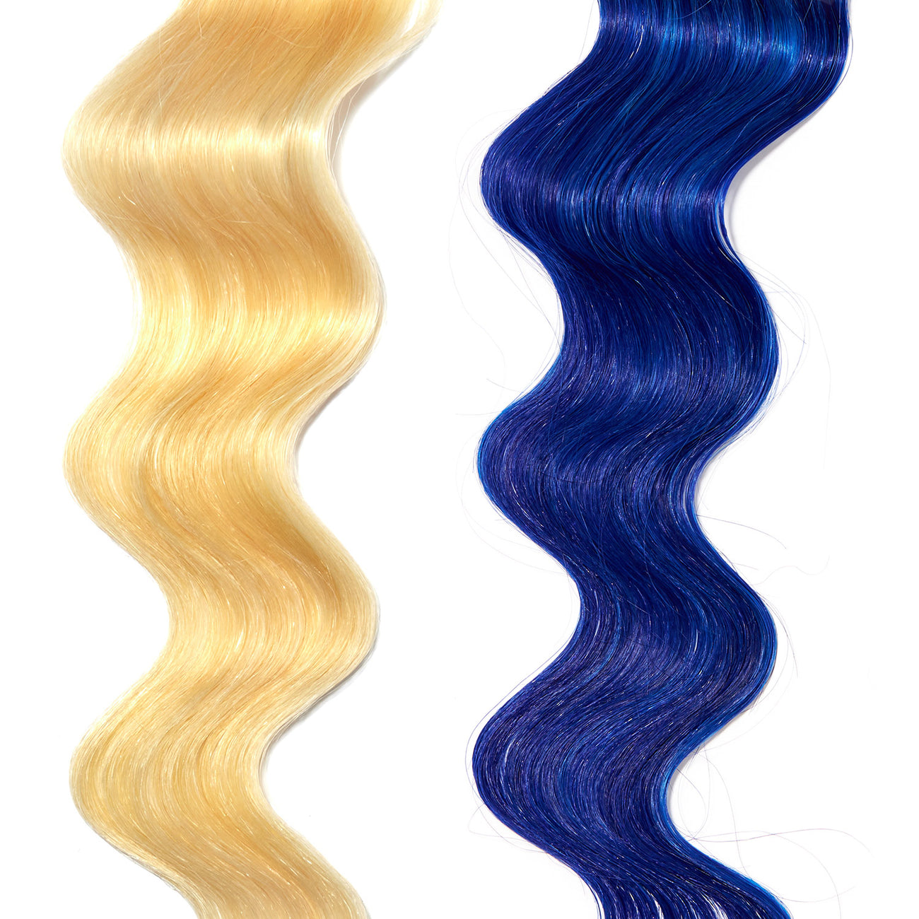 Extreme Blue Healthy Color Duo DIY Blue Hair Color Kit oVertone